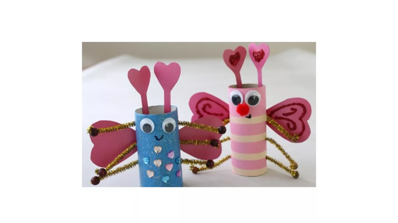 Cute Love Bug Craft (Shaftesbury Library) - photo
