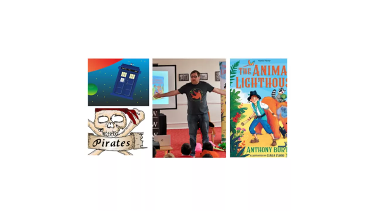 Pirates, Science and More! Meet Author Anthony Burt (Portland Library) - photo